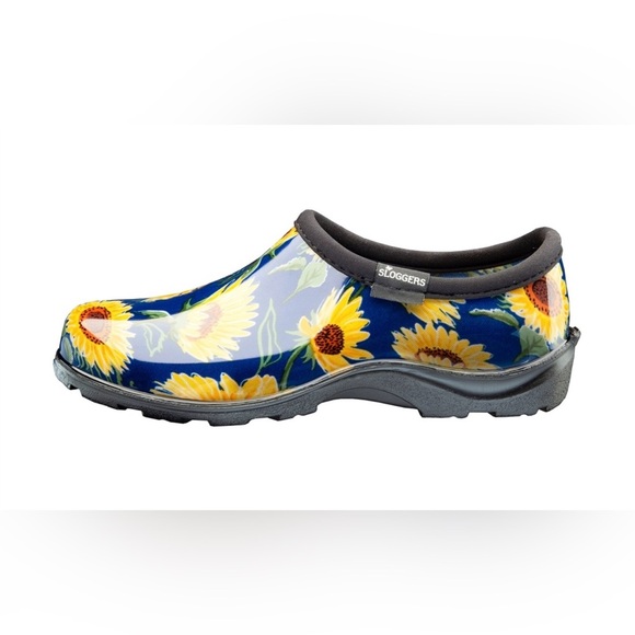 Sloggers Shoes - Sloggers Women's Waterproof Comfort Shoes Sunflower Blue Made in the USA Size 7